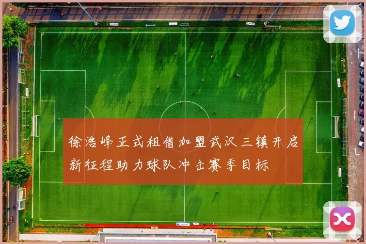 徐浩峰正式租借加盟武汉三镇开启新征程助力球队冲击赛季目标
